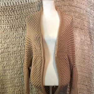 Crocheted Cocoon Cardigan